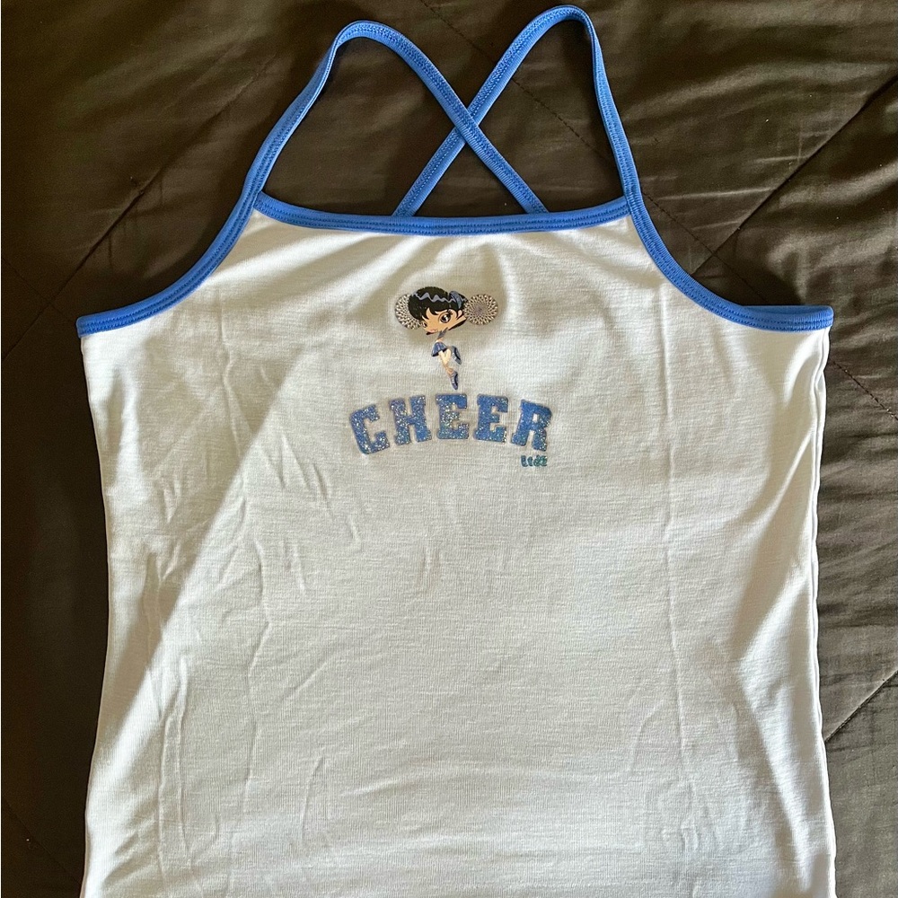 Limited Too 5/7 Juniors Cheer Pajama Tank
